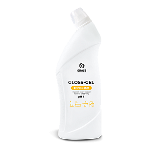 საწმენდი საშუალება "Gloss gel" Professional  (ფლაკონი 750 მლ)